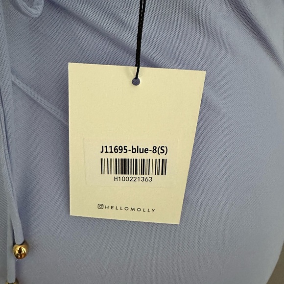 Hello Molly NEW Flaunt It Girl Frill Mesh Maxi Dress - Picture 9 of 11